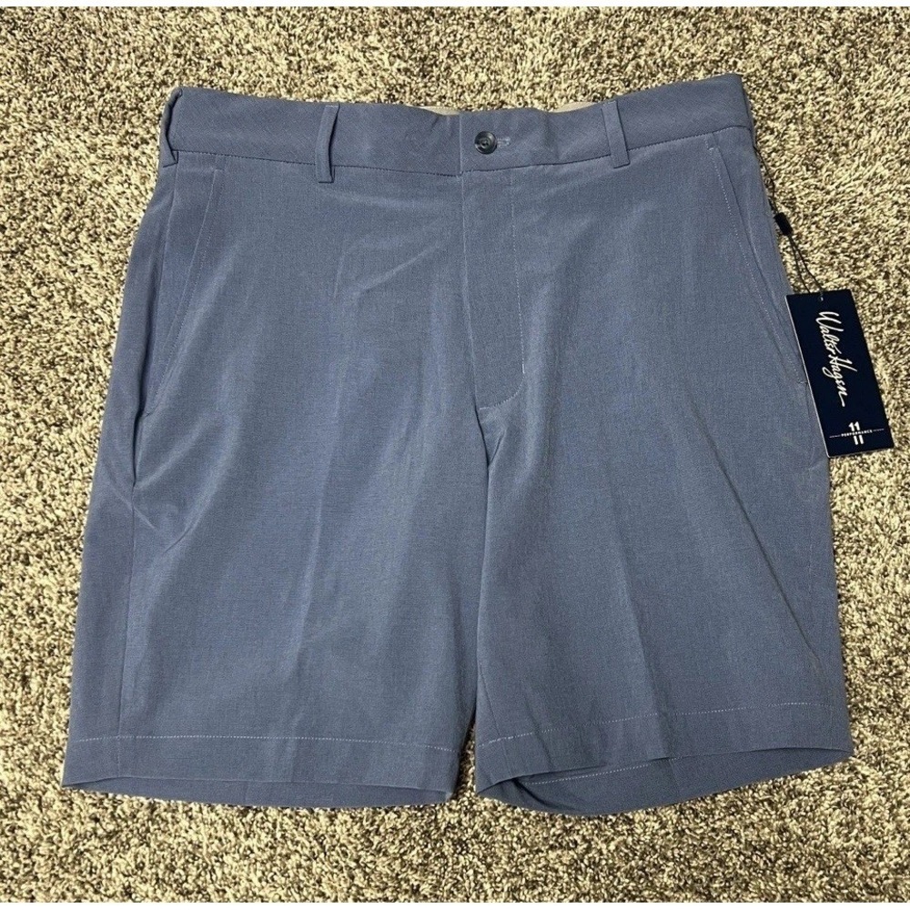 Walter Hagen Size 30 Performance 11 Golf Shorts  9in Inseam Blue